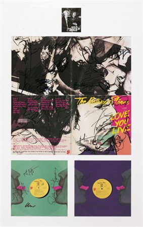 ANDY WARHOL Pittsburg (Usa) 1928 - New York 1987 Love you live cartolina...