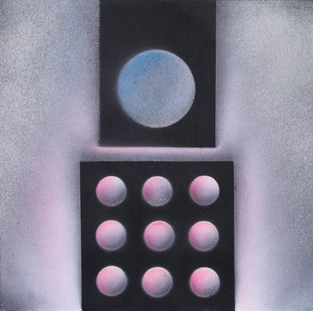 FRANCO COSTALONGA Venezia 1933 Strutturazione, 2000 acrilici su tela cm....