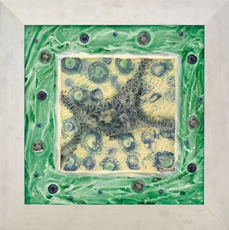 KICCO Biella 1969 Cellula saratoga, 2001 silicone e plastiche su faesite cm....