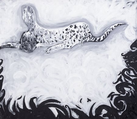 CESARE BERLINGERI Cittanova (Rc) 06/03/1948 Sfinge, 1983 olio e tecnica mista...