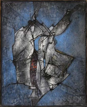 SALVATORE PROVINO Bagheria (Pa) 04/06/1943 Nascita, 1991 olio su tela cm....