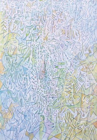 VINCENZO BALSAMO Brindisi 27/06/1935 Senza titolo, 2001 acquerello su carta...