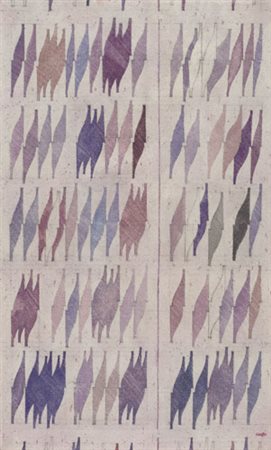 ENRICO SIRELLO Livorno 1930 - Livorno 26/02/2012 Murale verticale, 2002...