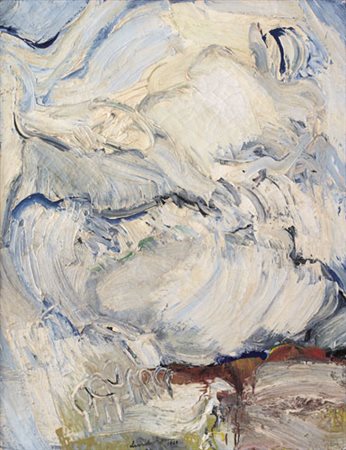 BENGT LINDSTROM Stoccolma 1925 - Njurunda 30/01/2008 Senza titolo, 1963 olio...