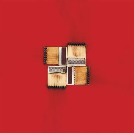 BERNARD AUBERTIN Fontenay aux Roses 1934 Senza titolo, 2010 fiammiferi e...