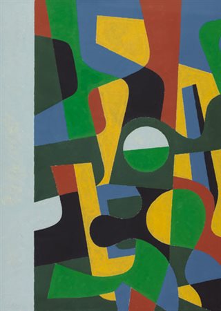 LEON GISCHIA Bax Landes 08/06/1903 - Venezia 1991 Senza titolo tempera su...