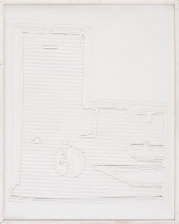 EZIO GRIBAUDO Torino 10/01/1929 Logogriphe EGL. XVIII, 1969 cartone ondulato...