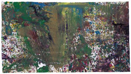 HERMANN NITSCH Vienna 1938 Senza titolo, 2007 tecnica mista su carta cm....