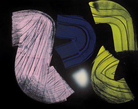 HANS HARTUNG Lipsia 1904 - Antibes 1989 T 1970-H 29, 1970 acrilici su tela...