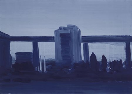 MARCO NERI Forlì 1968 Travel, 2000 olio su tela cm. 35x50, firma, titolo,...