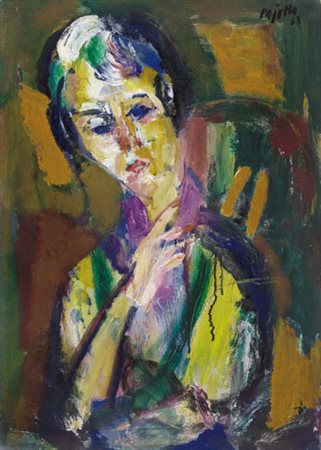 GUIDO PAJETTA Monza (Mi) 08/02/1898 - Milano 15/02/1987 Figura, Donna che...