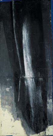 VELASCO Bellano (Lc) 25/08/1960 Vela, 2000 olio su tela cm. 200x80, firma in...