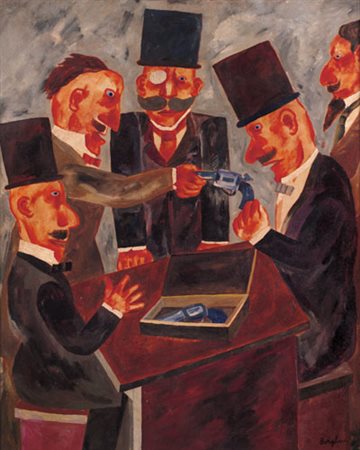 FRANZ BORGHESE Roma 21/01/1941 - Roma 17/12/2005 La scelta delle armi, 1975...