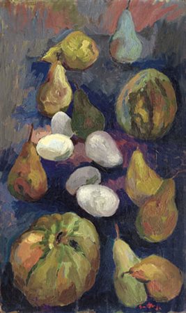 RENATO GUTTUSO Bagheria (Pa) 02/01/1912 - Roma 17/01/1987 Natura morta, 1938...