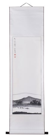 Hong Chao (1964-) Inchiostro e colore su carta Cina, seconda metà sec. XX Ink...