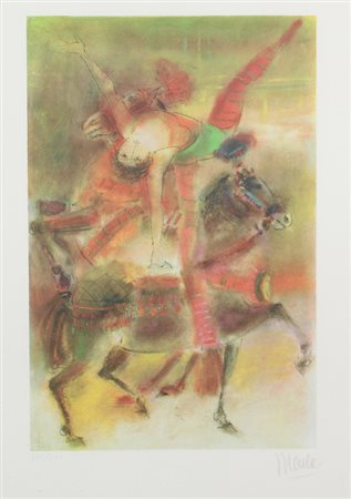 Ignoto, Senza titolo, litografia su carta, cm. 65x50, es. 193/200, firma non...