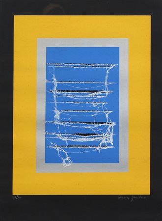 Roxana Gambero, Senza titolo, litografia su carta, cm. 70x50, es. 37/100,...