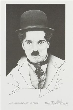 Ignoto, I sorrisi non sono morti, sono solo stanchi, 1982, litografia su...