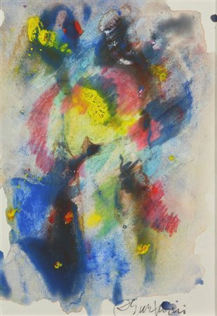 Oddino Guarnieri, Senza titolo, 2012, tecnica mista su carta intelata, cm....