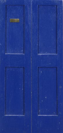 Gianni Ruffi, Y. Klein, 1977, multiplo in legno, cm. 33x15x5, es. 34/60,...