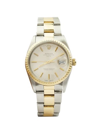 Rolex Oyster Perpetual Date, orologio da polso anni 90 in acciaio e oro,...