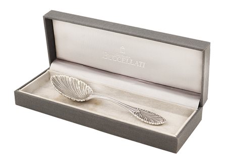 Gianmaria Buccellati Italia, XX Sec. peso 38 gr. cucchiaino in argento 925...