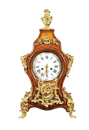 Pendola da tavolo Luigi XV Roma inizio del XIX Sec. 61x30x15 cm. cassa in...