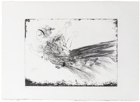 ARMODIO (1938)Ofelia IncisioneLastra cm 24x33 Foglio cm 35x49Firma e titolo a...