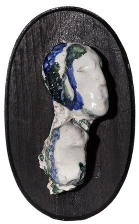 ERNESTO TRECCANI (1920-2009) Senza Titolo Scultura in ceramica su supporto di...