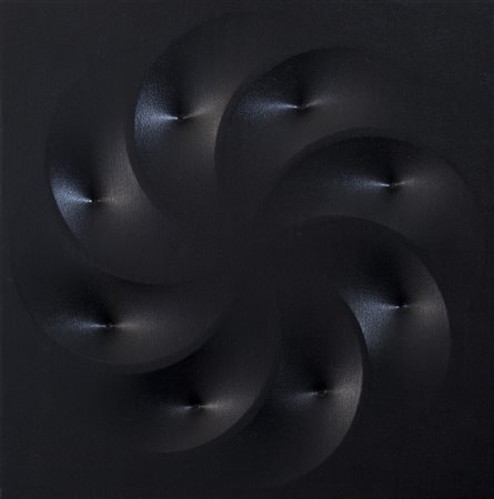 STEFANO BRUNELLO (1960) Radiale, 2015 Acrilici su tela estroflessa cm 40x40...