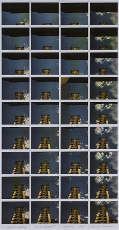 MAURIZIO GALIMBERTI (1956) Soho Tower, 2010 Mosaico di 36 polaroid cm 75x39...