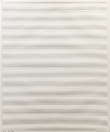 JAN SCHOONHOVEN (1914-1994) Gepr&auml;gte Strukturen - M-I, 1972 Multiplo su...