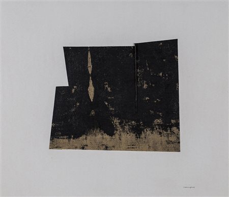 GIOVANNI CAMPUS (1929) Senza Titolo Acrilici su tela di juta applicata su...