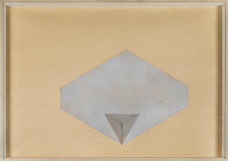 RODOLFO ARIC&Ograve; (1930-2002) Senza Titolo, 1967 Tecnica mista su...