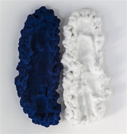 PINO PINELLI (1938) Senza Titolo, 1993 Pittura su due elementi Cadauno cm...