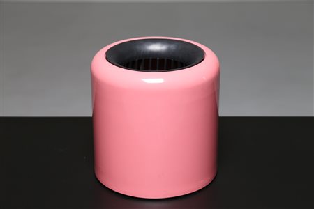 FRATTINI GIANFRANCO (1926 - 2004) Portabottiglia in metallo laccato e gomma,...