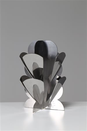 GAVINA DINO Scultura, in acciaio “Fiori futuristi” omaggio a Giacomo Balla,...