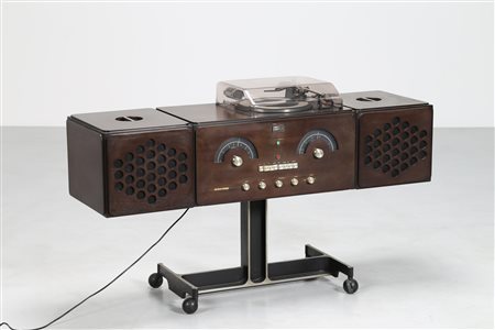 ACHILLE & PIERGIACOMO CASTIGLIONI (1918 - 2002) Radio stereo giradischi, Mod....