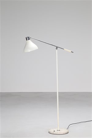 STILUX - MILANO Lampada da terra, stelo regolabile in altezza, struttura in...