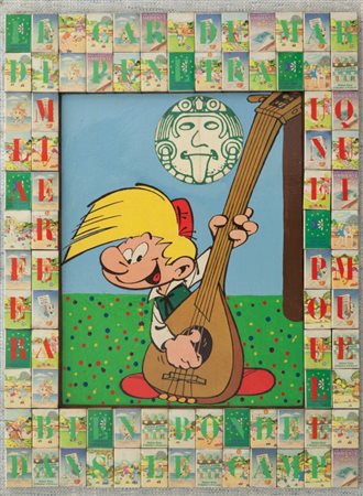 SERGE III (1927-2000) La Fermière a une Poule qui Mue 1996tecnica mista...