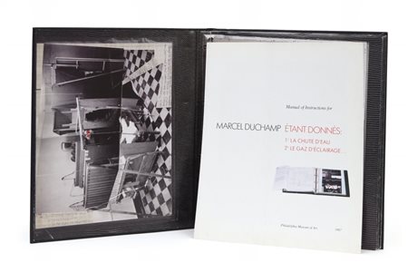 MARCEL DUCHAMP (1887-1968) Manual of Instructions for Marcel Duchamp Etant...