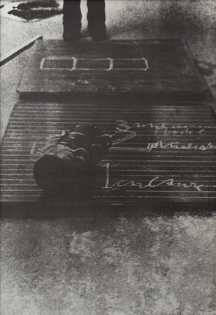 JOSEPH BEUYS (1921-1986) In Head and in Pot 1978serigrafia su cartoncino cm...