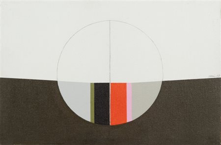 EUGENIO CARMI (1920-2016) Senza titolo 1990acrilico su tela cm 20x30 firmato...