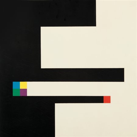 BRUNO MUNARI (1907-1998) Senza titolo 1994acrilico su tavola cm...