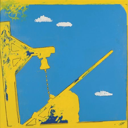 TANO FESTA (1938-1988) Dal "Vampiro di Breva" 1973acrilico su tela cm...