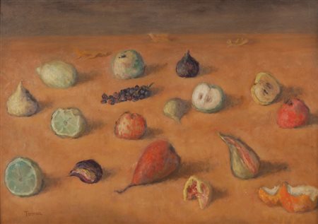 FIORENZO TOMEA (1910-1960) Natura Morta 1940olio su tavola cm...