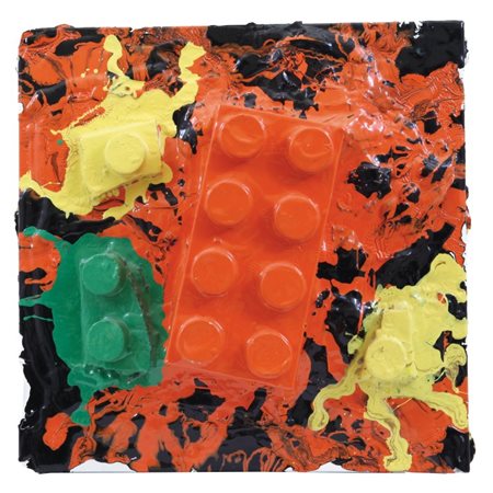 NEGRI MATTEO (1982-) L'Ego 10,08 2008tecnica mista su lamiera cm...