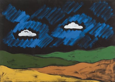 TANO FESTA (1938-1988) Senza titolo (anni Ottanta)acrilico su tela cm...