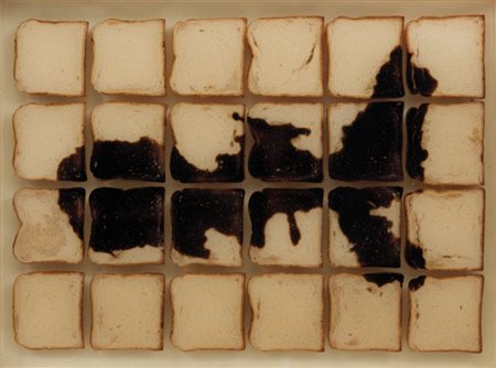 REIMONDO DAVID (1972-) Elba 2009pane e resina cm 54,5x72,5firmato e datato...