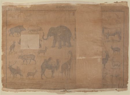 MIRCO MARCHELLI (1963-) Geografie N.6 1996tecnica mista su tela applicata su...